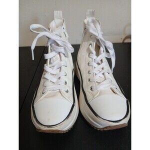 Steve Madden Shoes Youth 2 Girls Jwinonaa Platform Hi Sneakers White Fabric